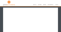 Desktop Screenshot of globepromotions.com